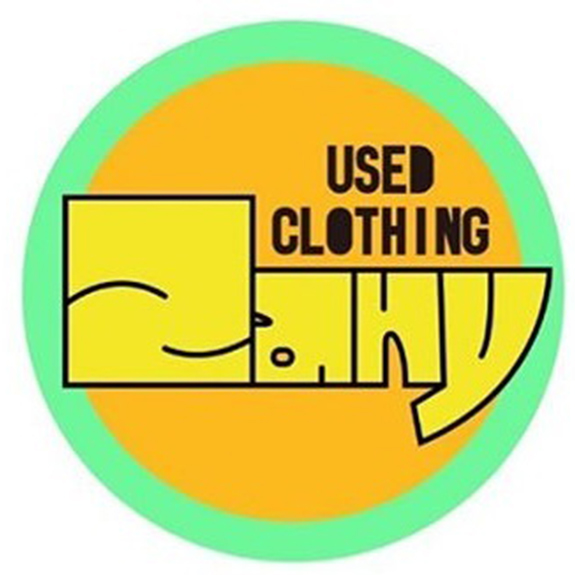 写真：used clothing Zanyのロゴ